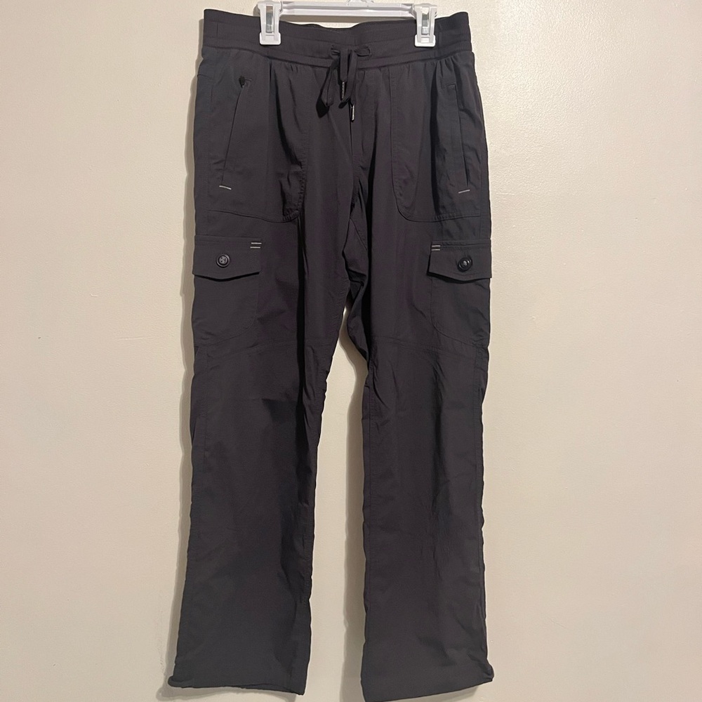 L.L. Bean Women's Vista Granite Gray Straight Leg Camp Pants Size Small Petite
